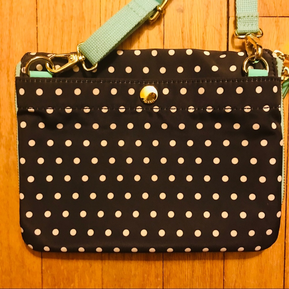 Fossil Polka Dot Key-Per Crossbody bag